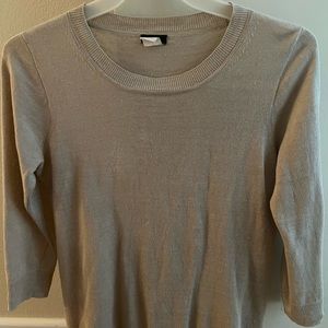 J Crew linen sweater top